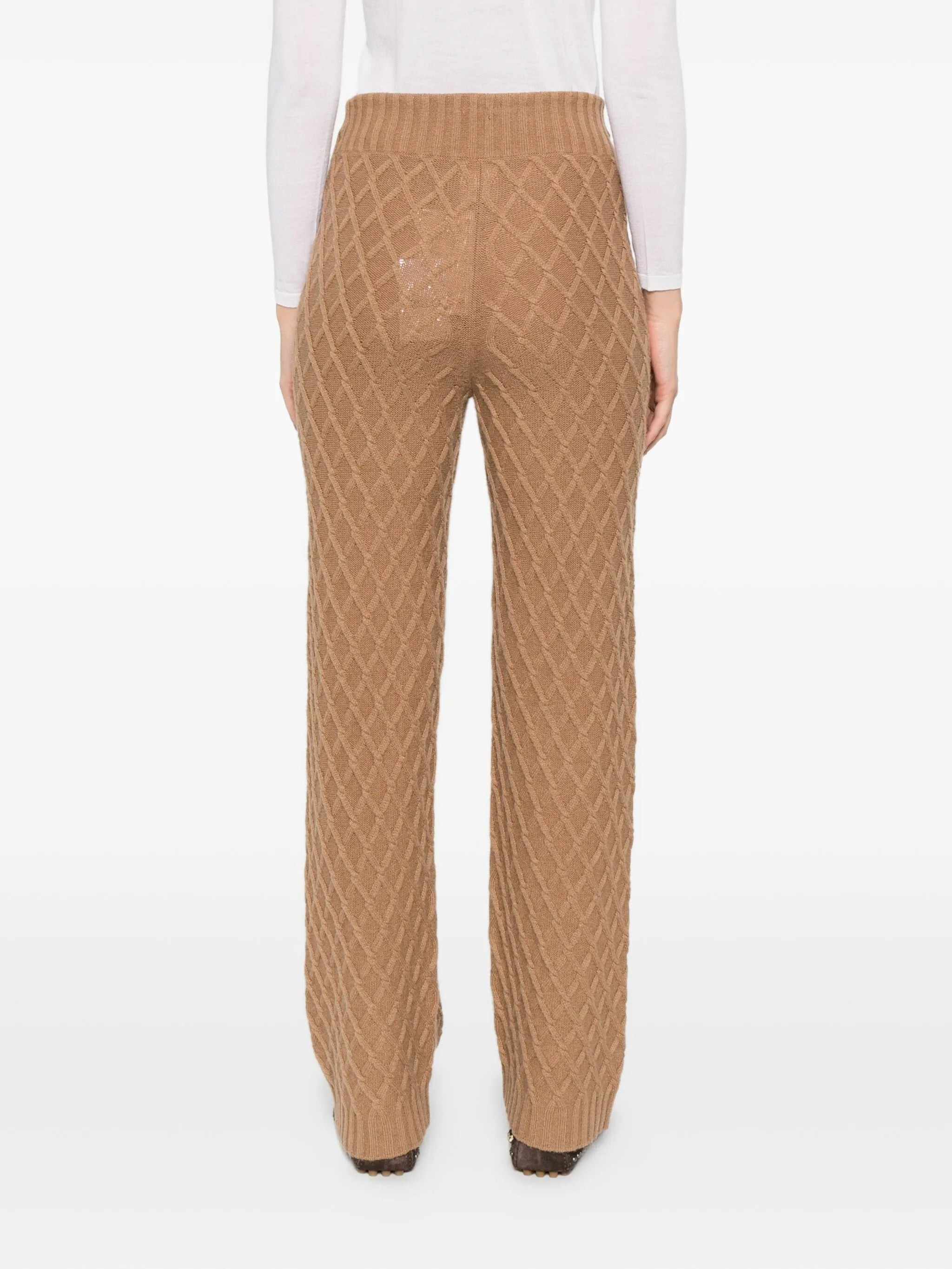 Max Mara High-waist Knitted Trousers - 3