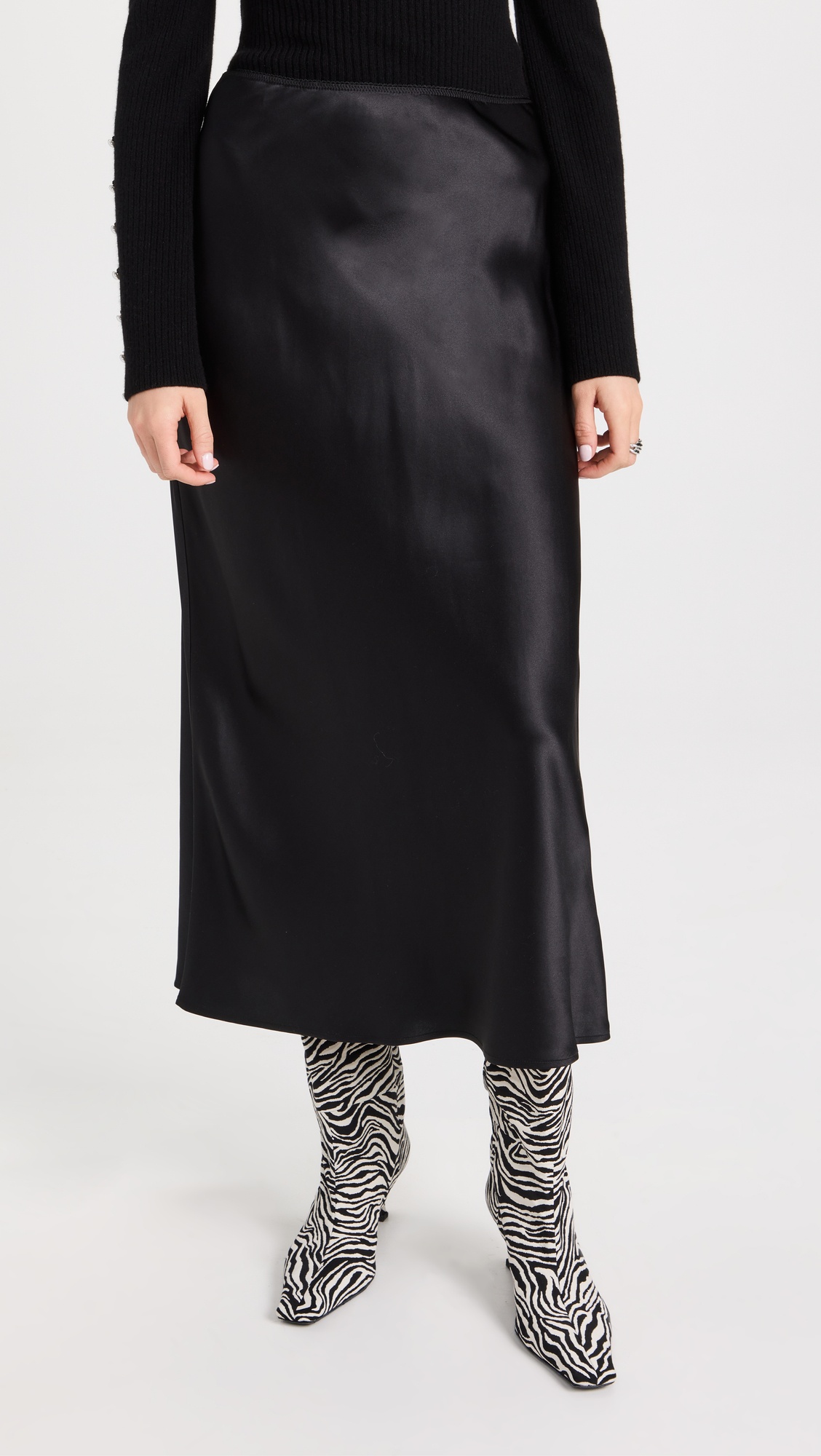 Layla Silk Skirt - 6