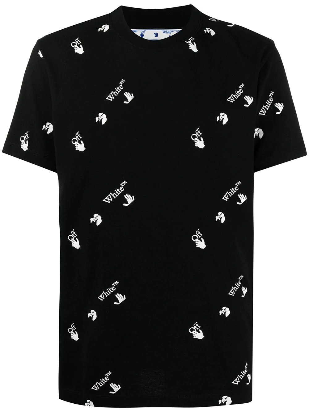 all-over logo-print T-shirt - 2