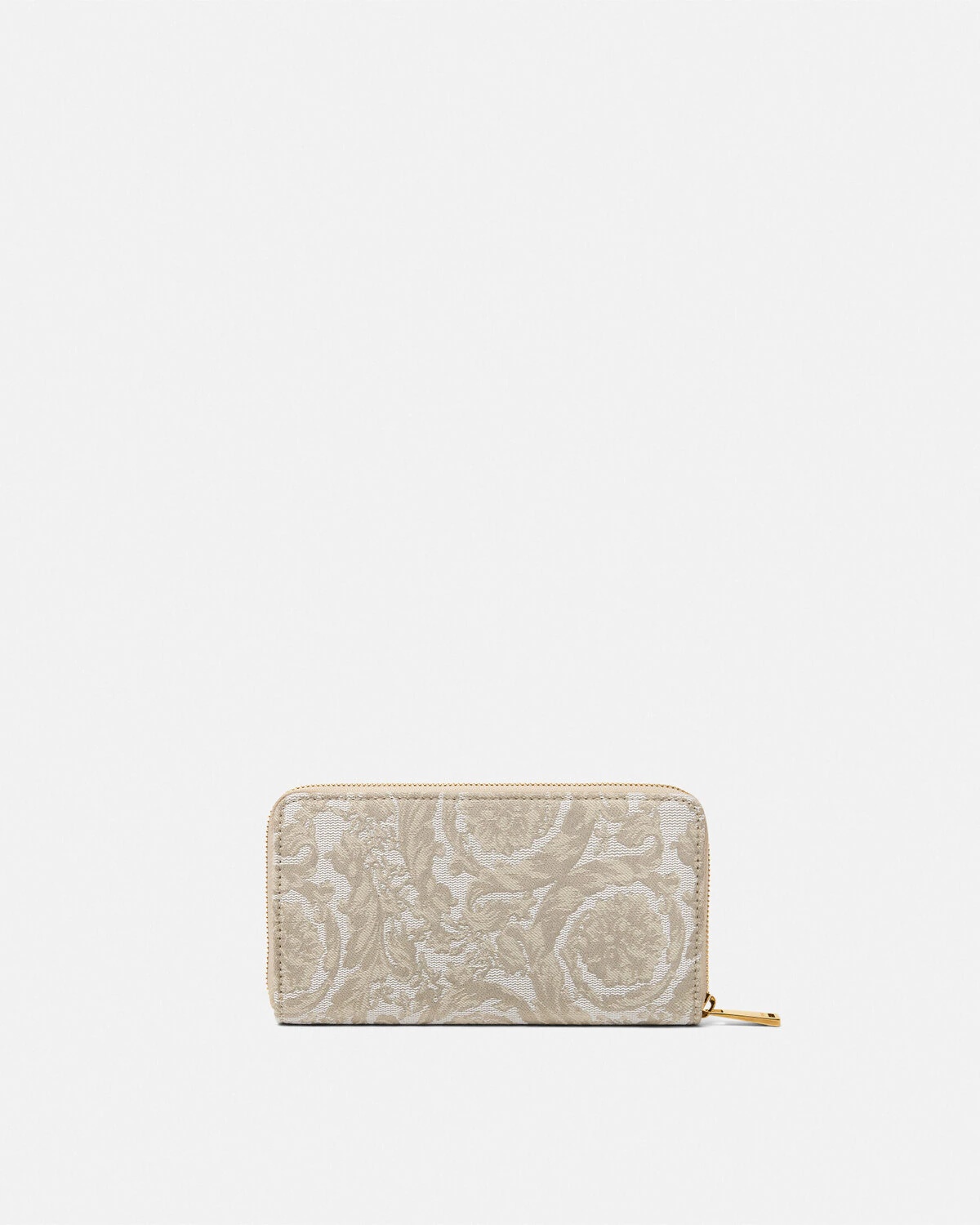 Barocco Jacquard Long Wallet - 3