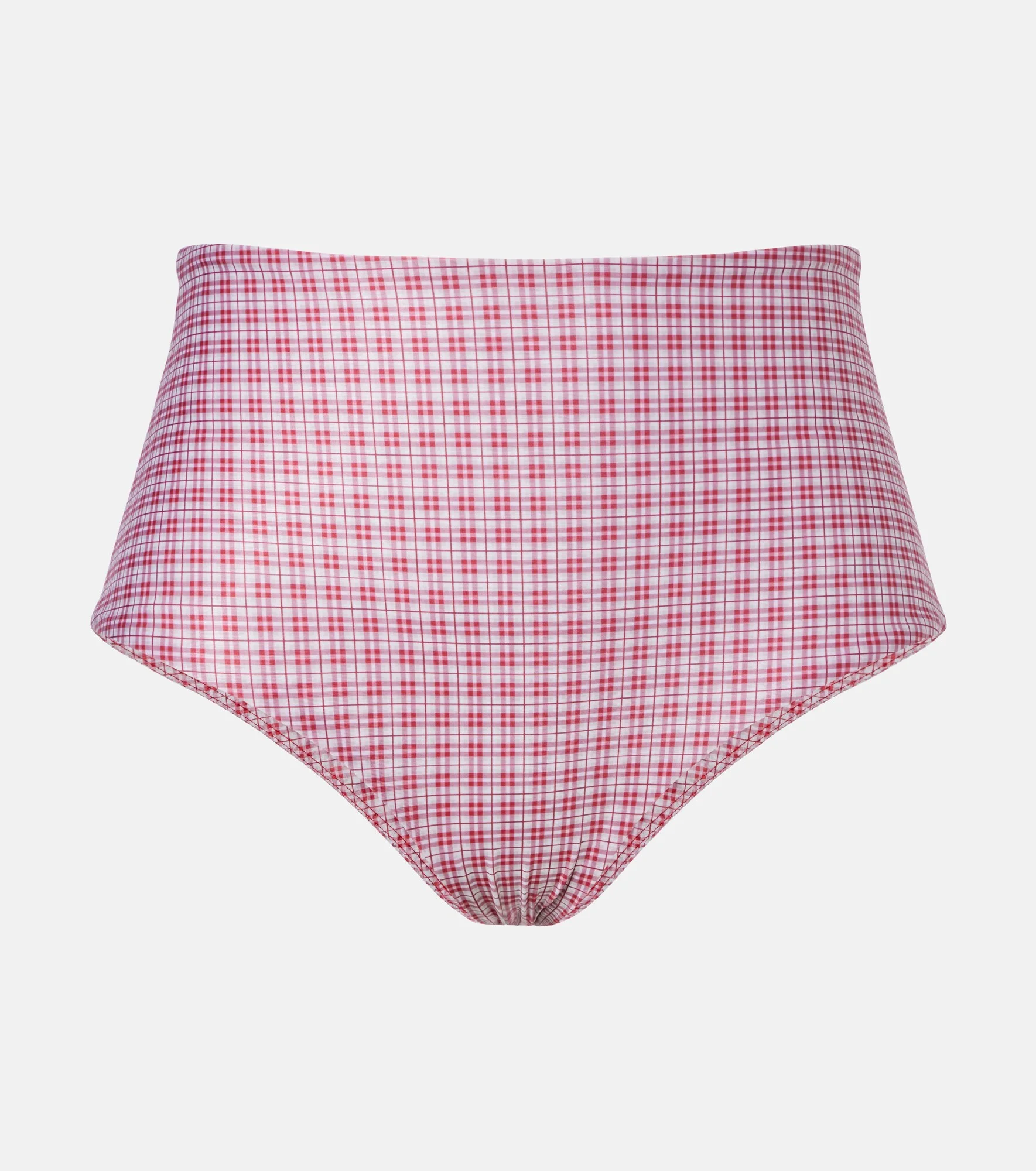 Reyes checked bikini bottoms - 1