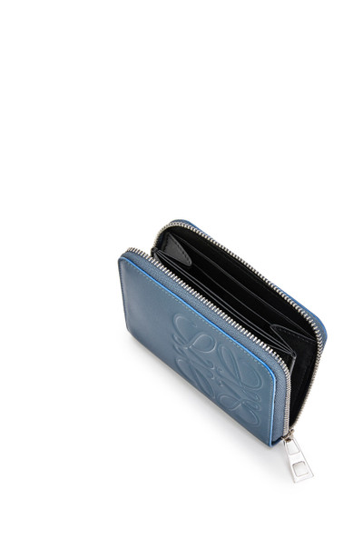 Loewe 6 card zip wallet in smooth calfskin outlook