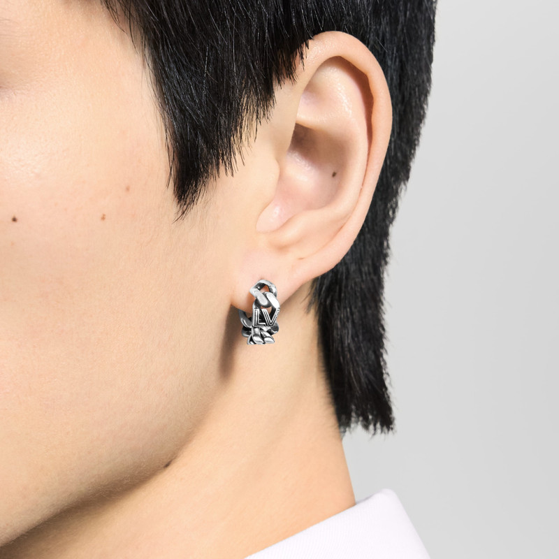 LV Club Chain Single Pin Earring 5