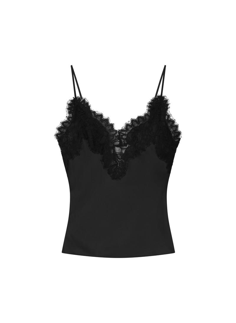 Lennon Satin and Lace Camisole Top 1