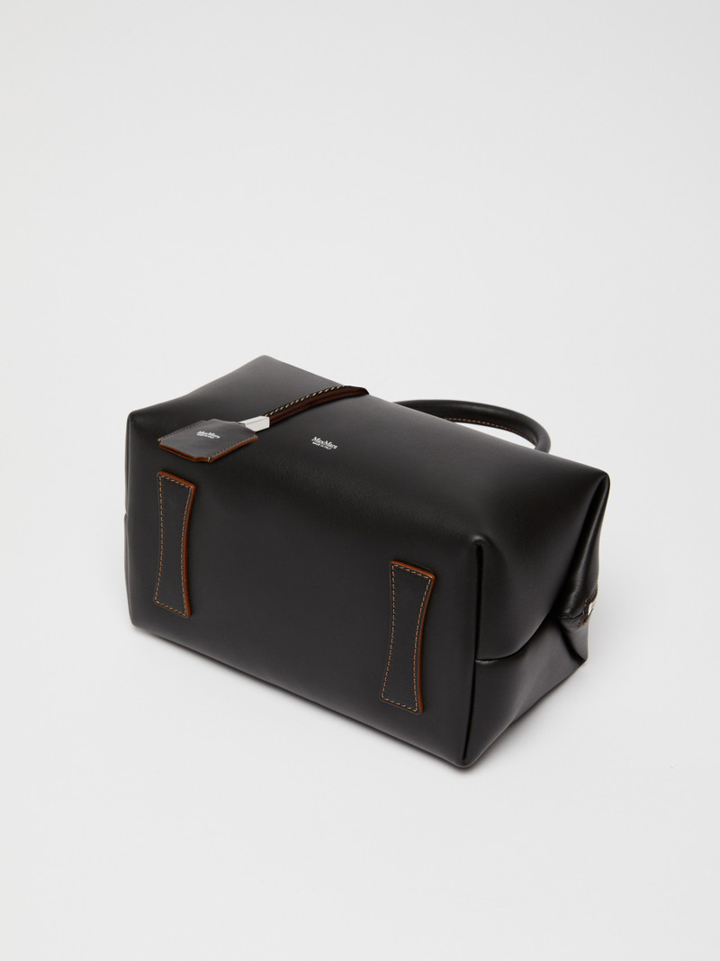 HOLDALLM Shiny leather satchel bag 6