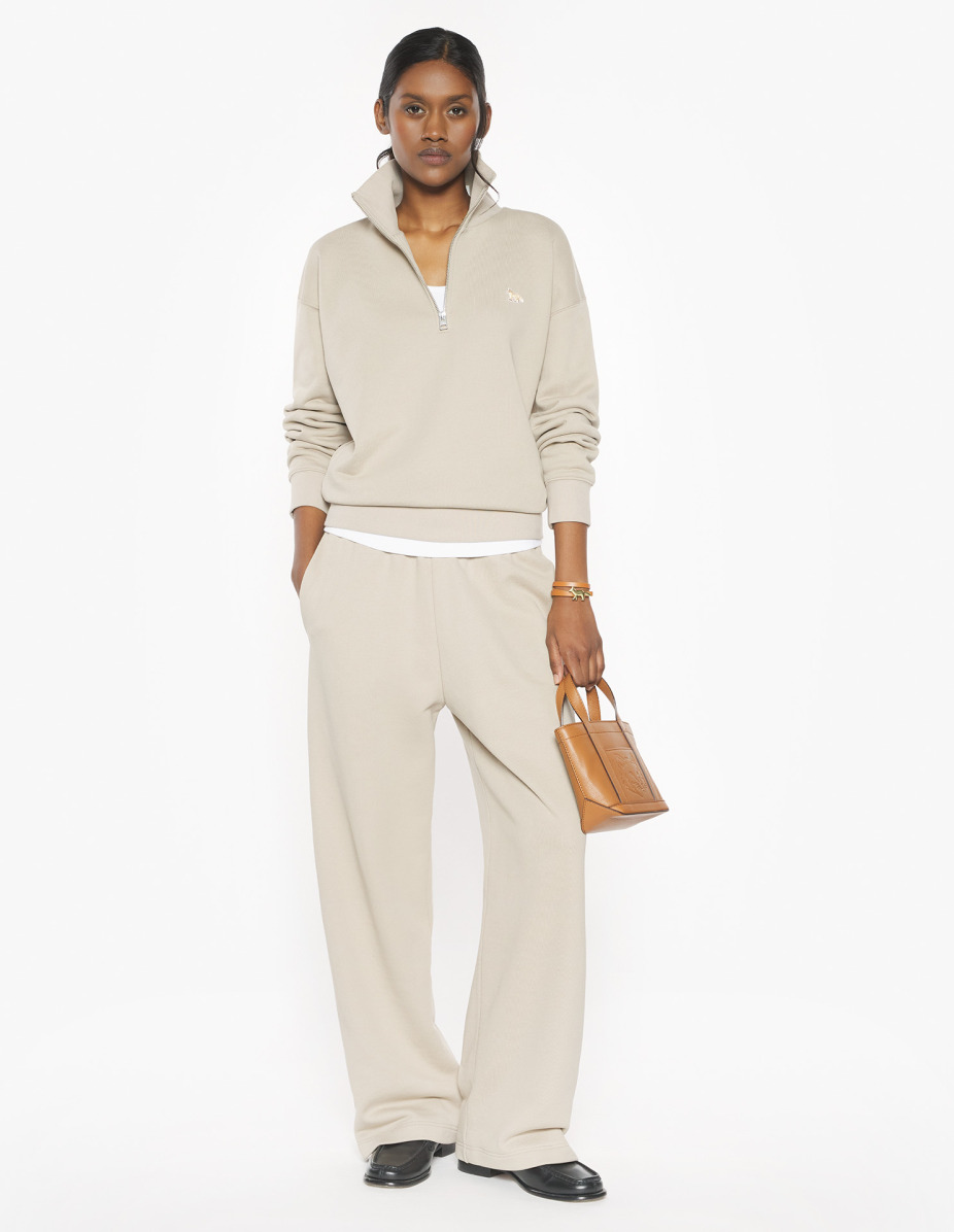 BABY FOX HALF ZIP SWEATSHIRT - 2