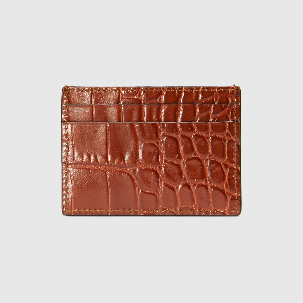 Crocodile card case - 3