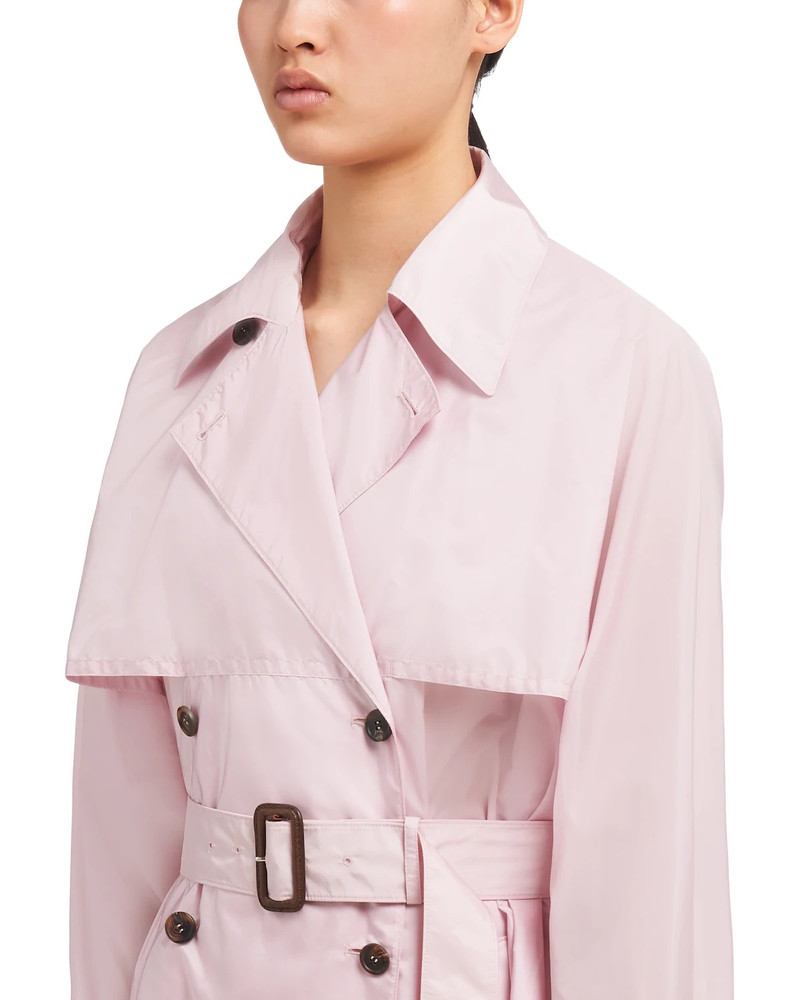 Lightweight Nylon trench coat 5