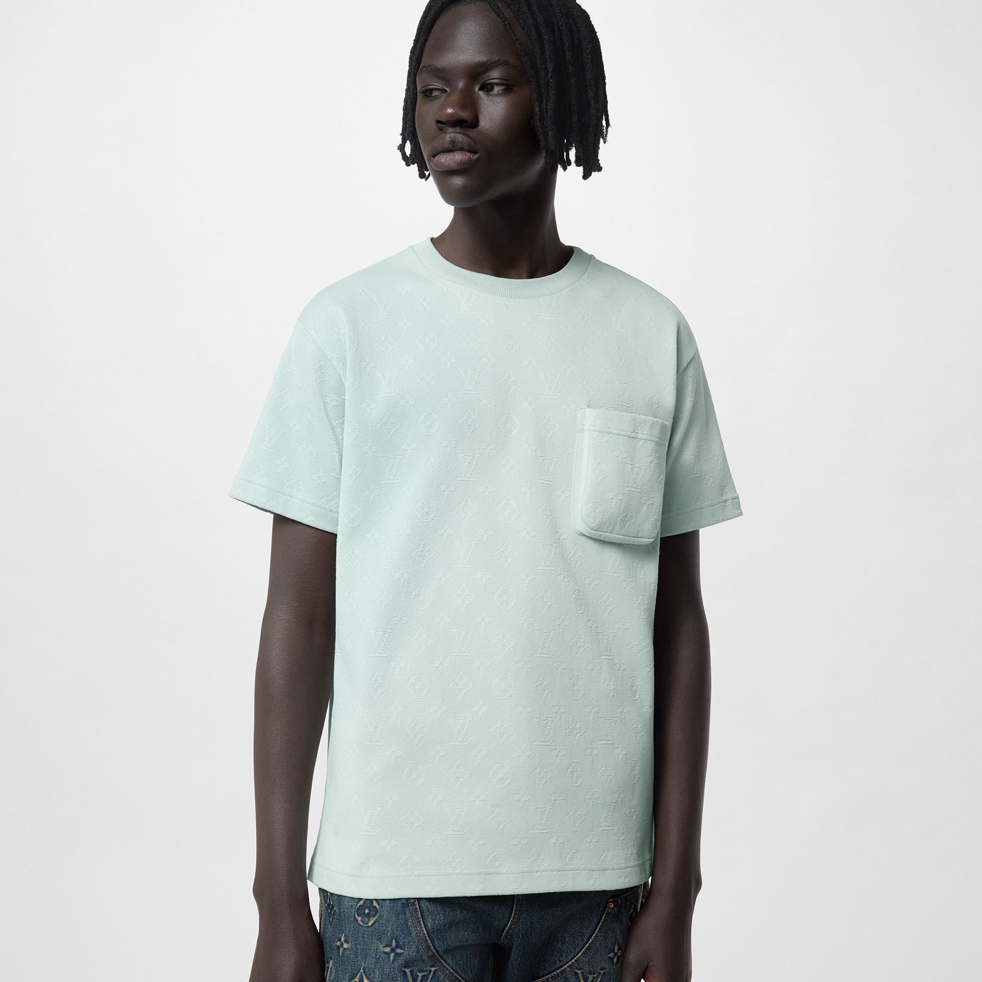 3D Pocket Monogram Cotton T-Shirt - 5