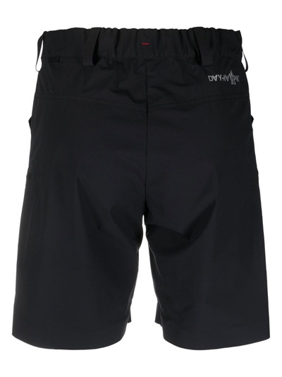 Moncler Grenoble logo-print wide shorts outlook