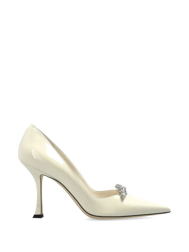 Belinda crystal-embellished pumps 1
