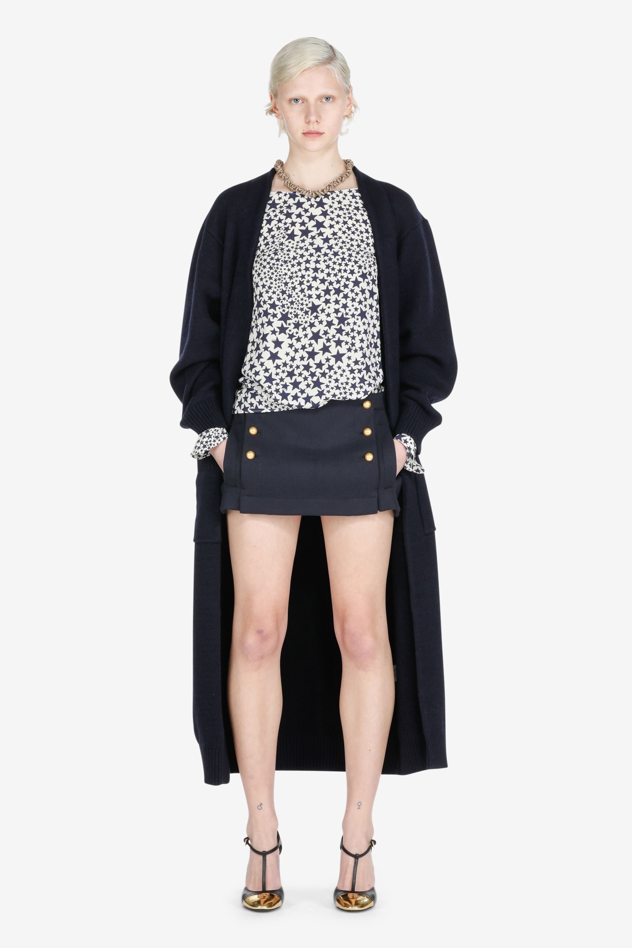 OPEN-FRONT MAXI CARDIGAN - 4