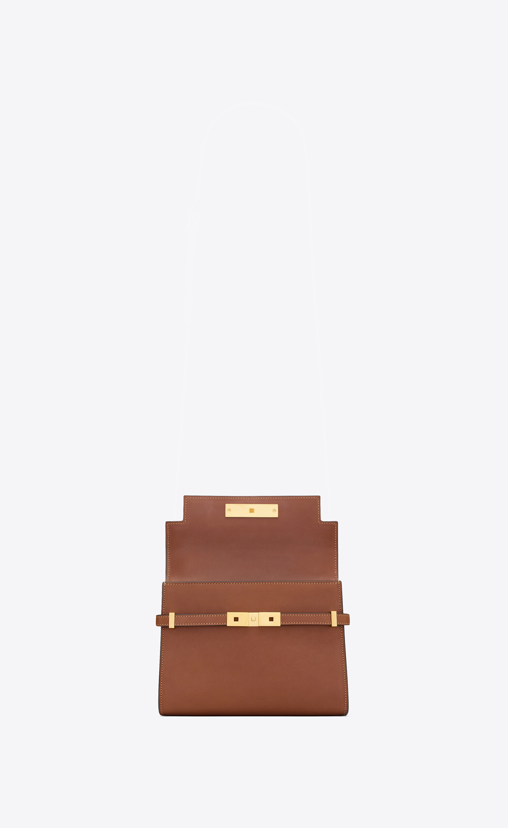 Mini Manhattan Leather Crossbody Bag