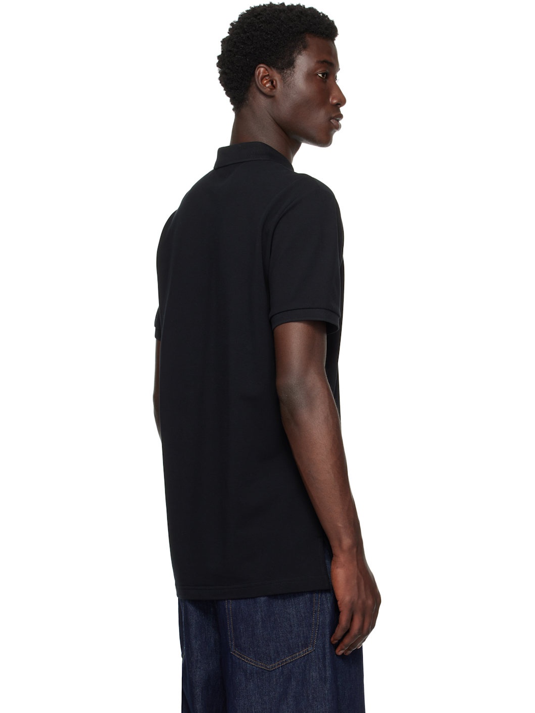 Black 'Moschino Teddy Bear' Polo - 3