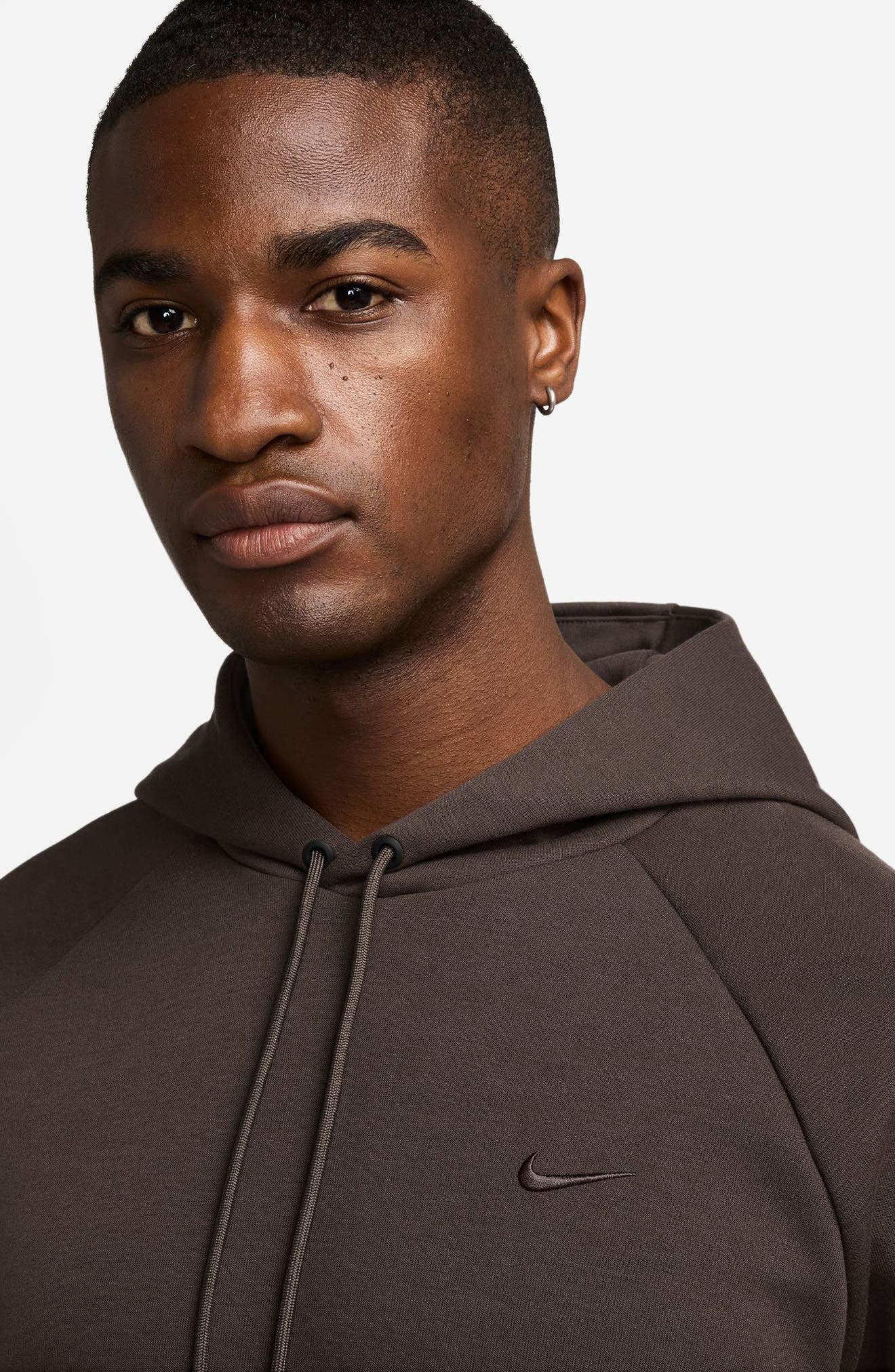 Nike Primary Dri-FIT Hoodie in Baroque Brown at Nordstrom - 3