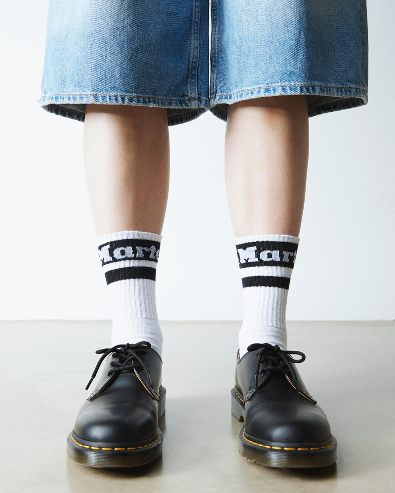 Dr. Martens Athletic Logo Organic Cotton Blend Socks outlook