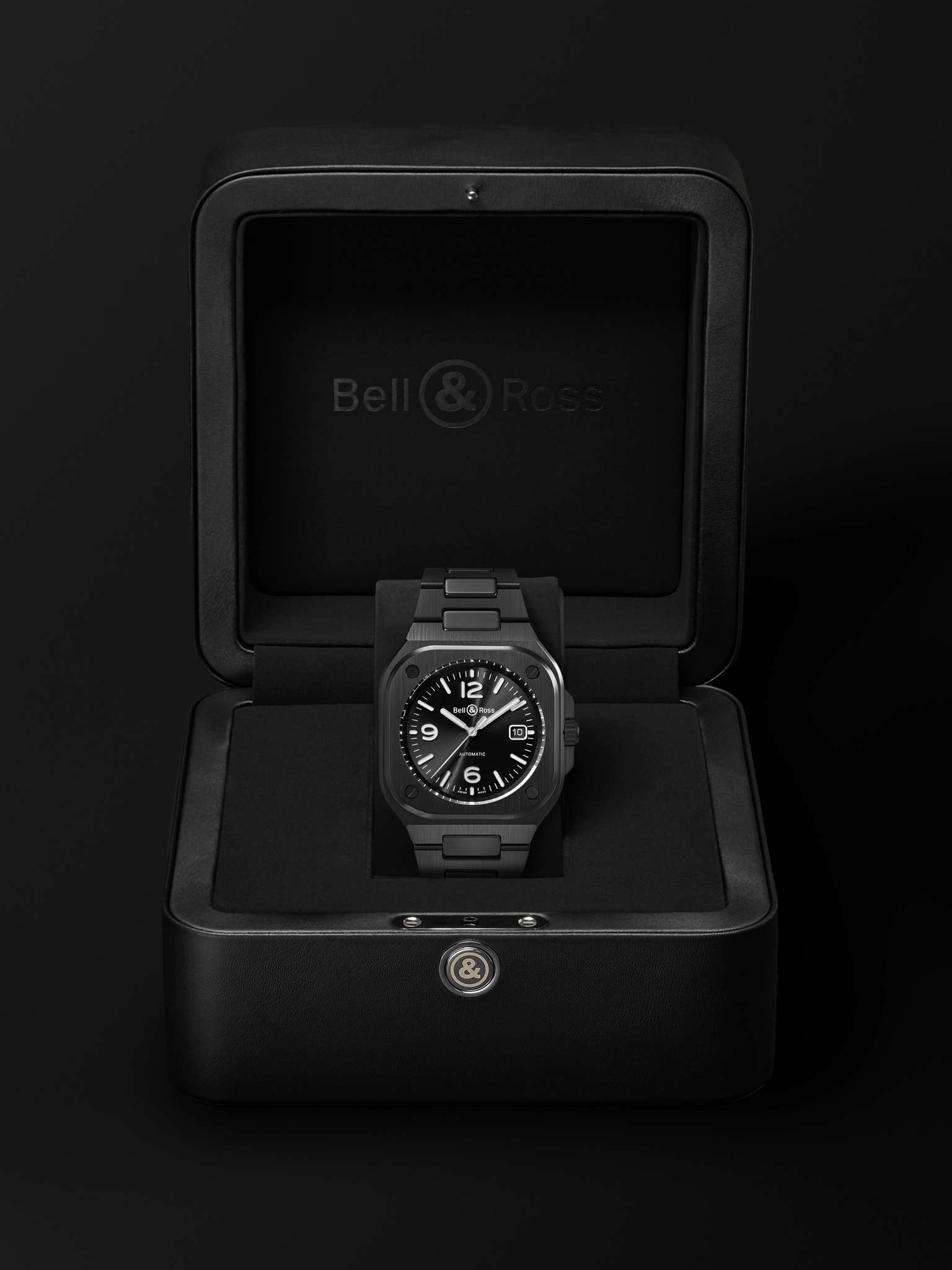 BR 05 Automatic 41mm Ceramic and PVD Watch, Ref. No. BR05A-BL-CE/SCE - 8