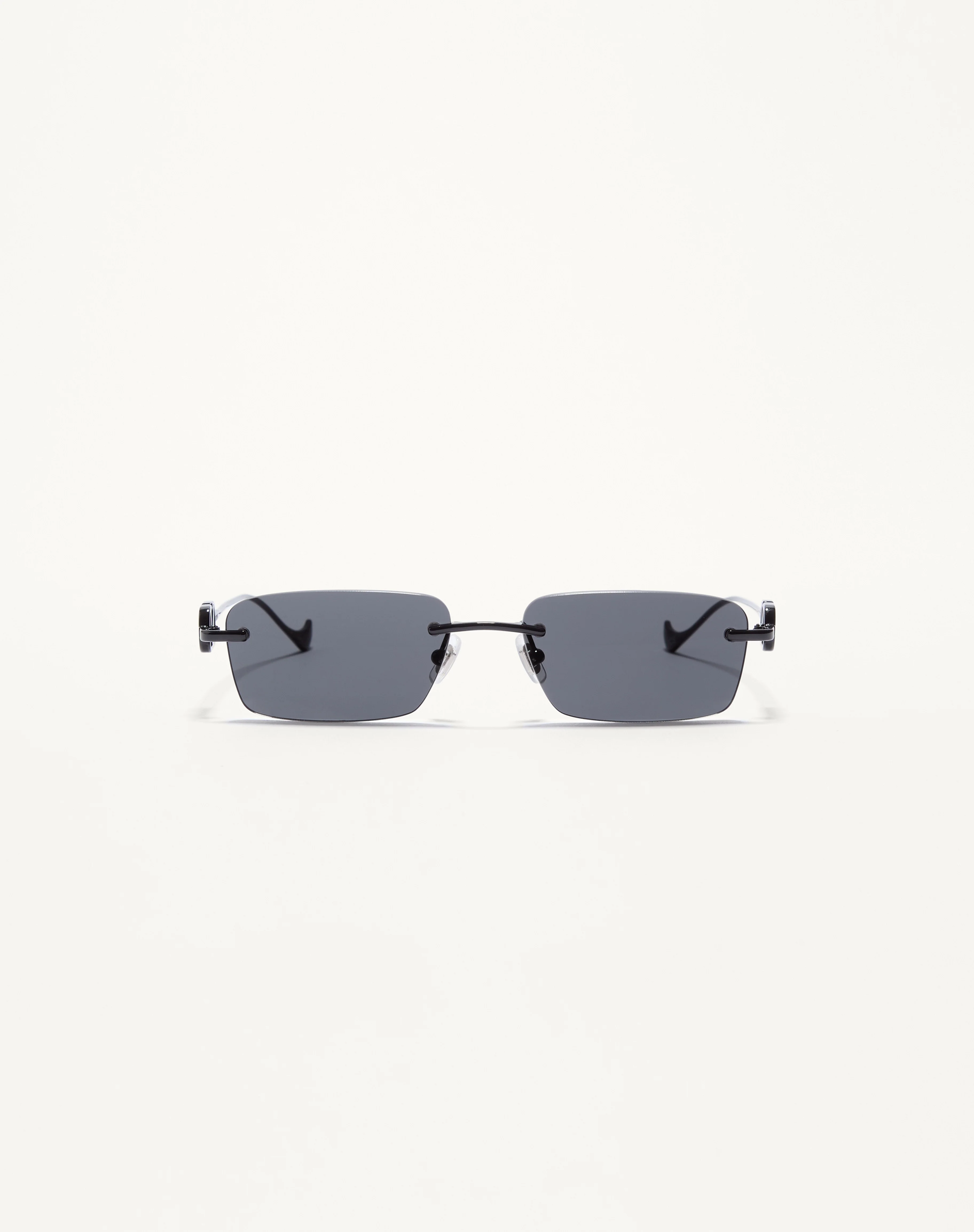 RECTANGULAR METAL SUNGLASSES - 1