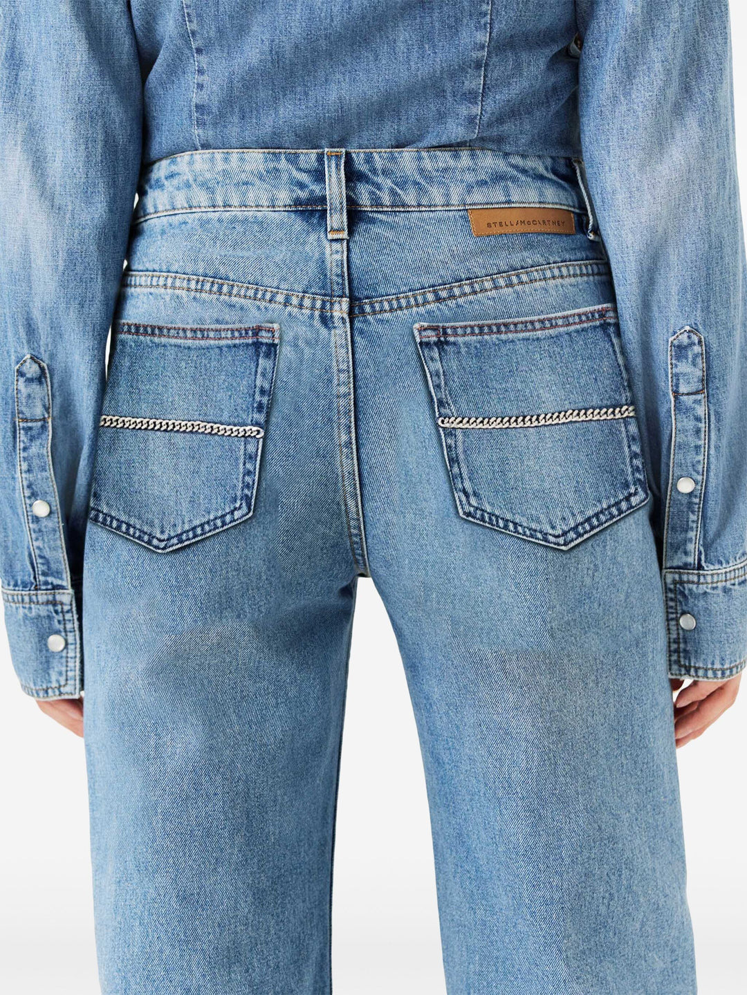 Chain Pocket Jeans - 6
