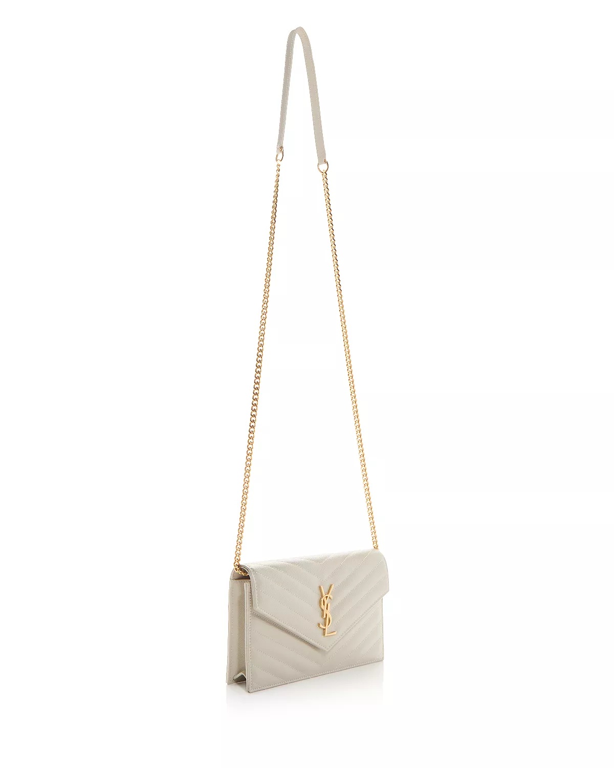 Cassandre Envelope Chain Wallet in Grain Leather - 4
