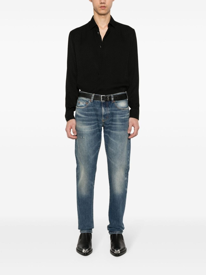 SAINT LAURENT low-rise slim-fit jeans outlook
