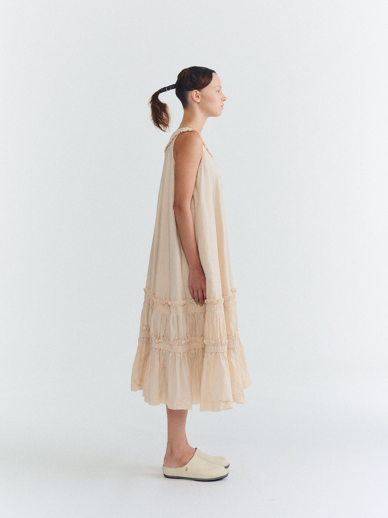 CASEY/CASEY GATO DRESS - L PAPER UNFINISHED - NATURAL outlook