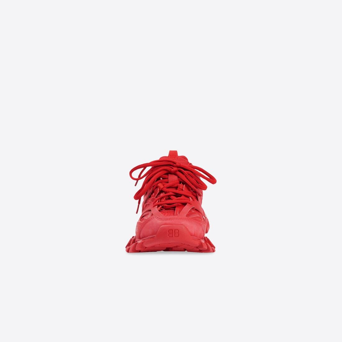 Men's Track Sneaker in Red - 3