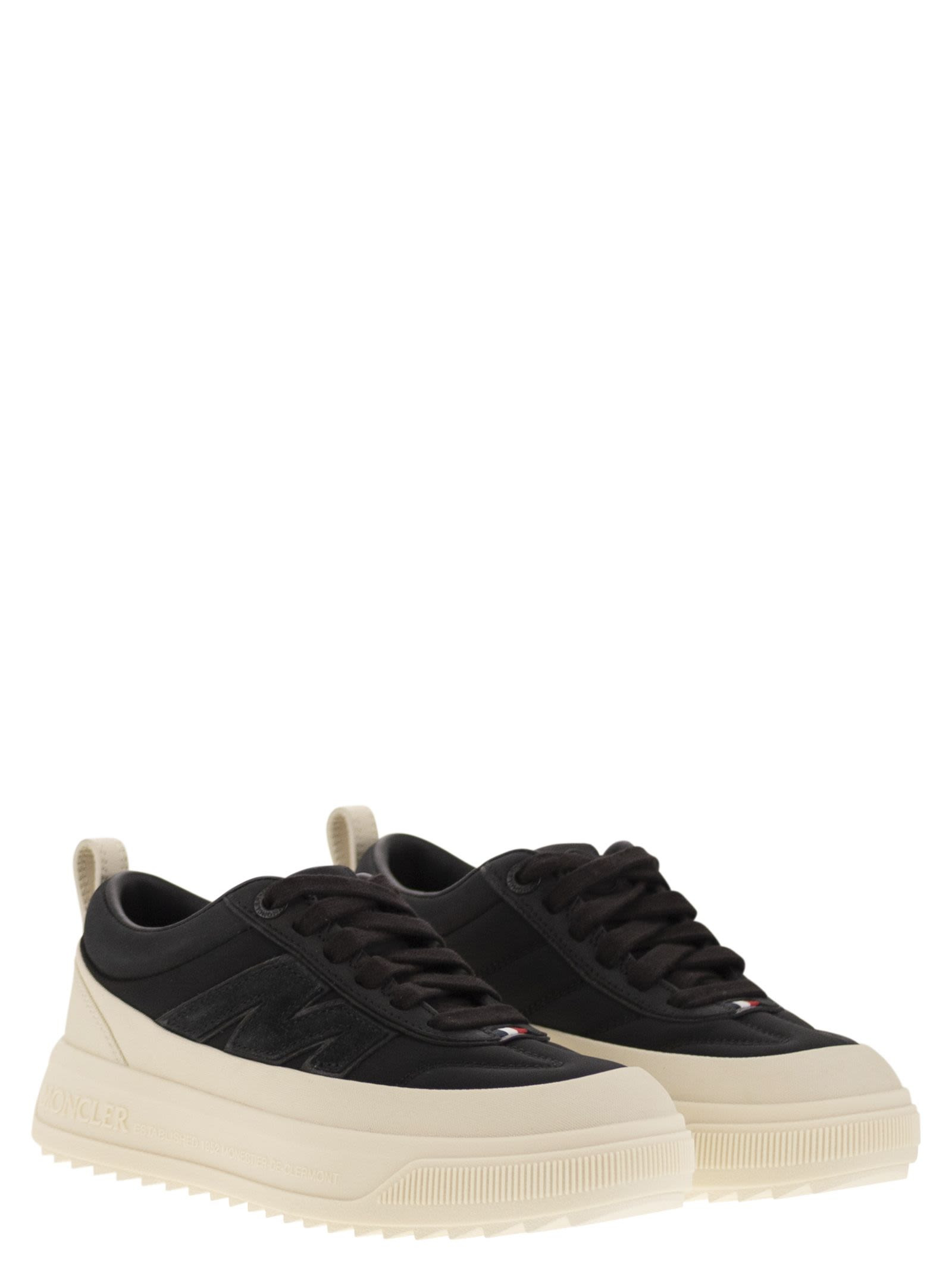 Moncler Women Moncler Altive - Suede And Nubuck Leather Trainer - 4