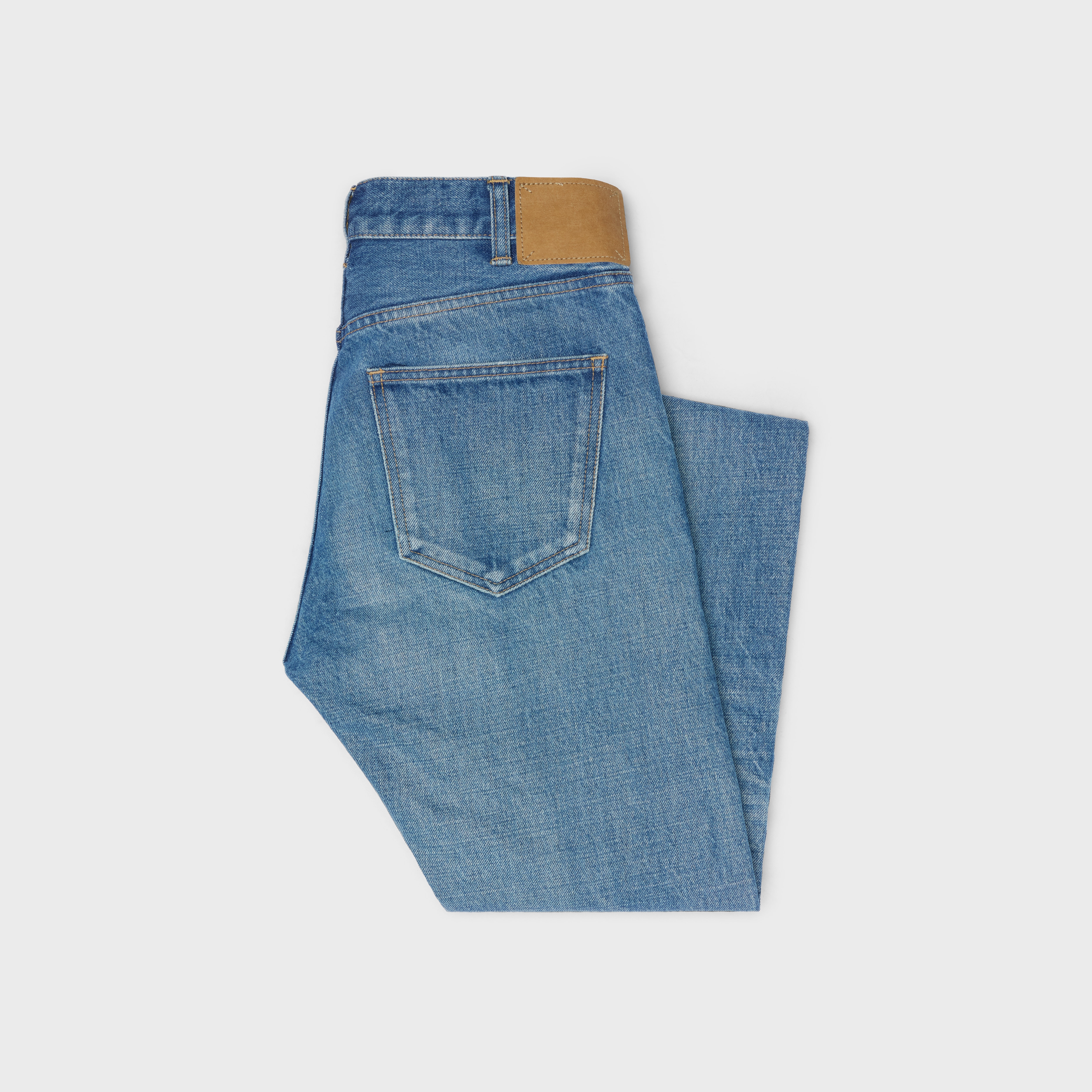 Lou jeans in vintage union wash denim - 2