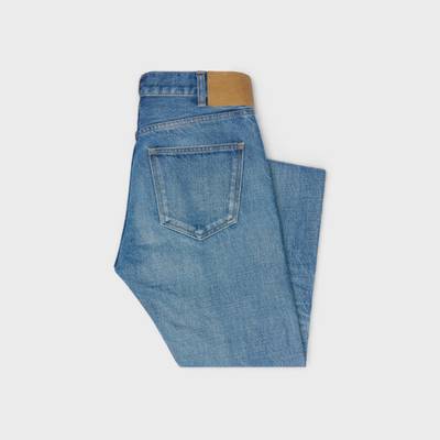 CELINE Lou jeans in vintage union wash denim outlook