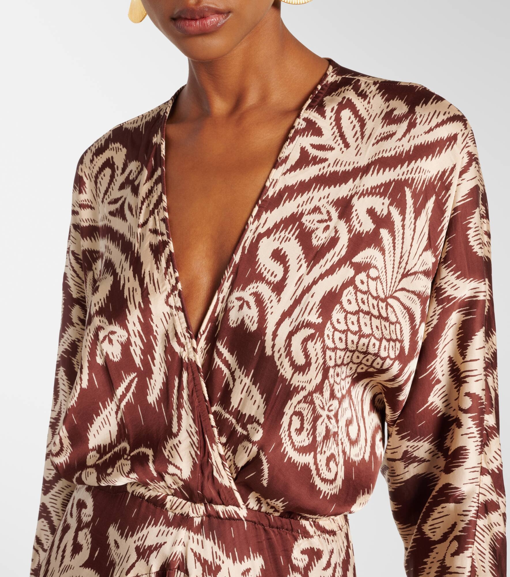 Ilona printed maxi dress - 4