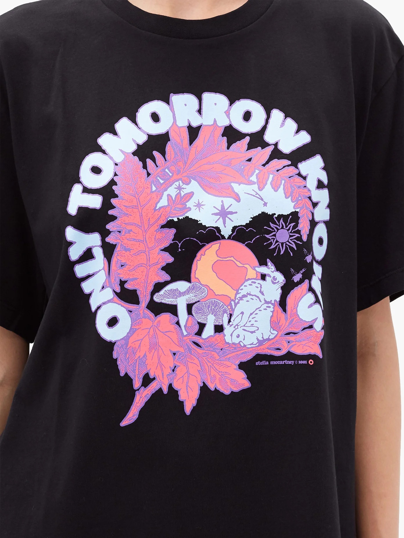 Only Tomorrow Knows-print cotton-jersey T-shirt - 3