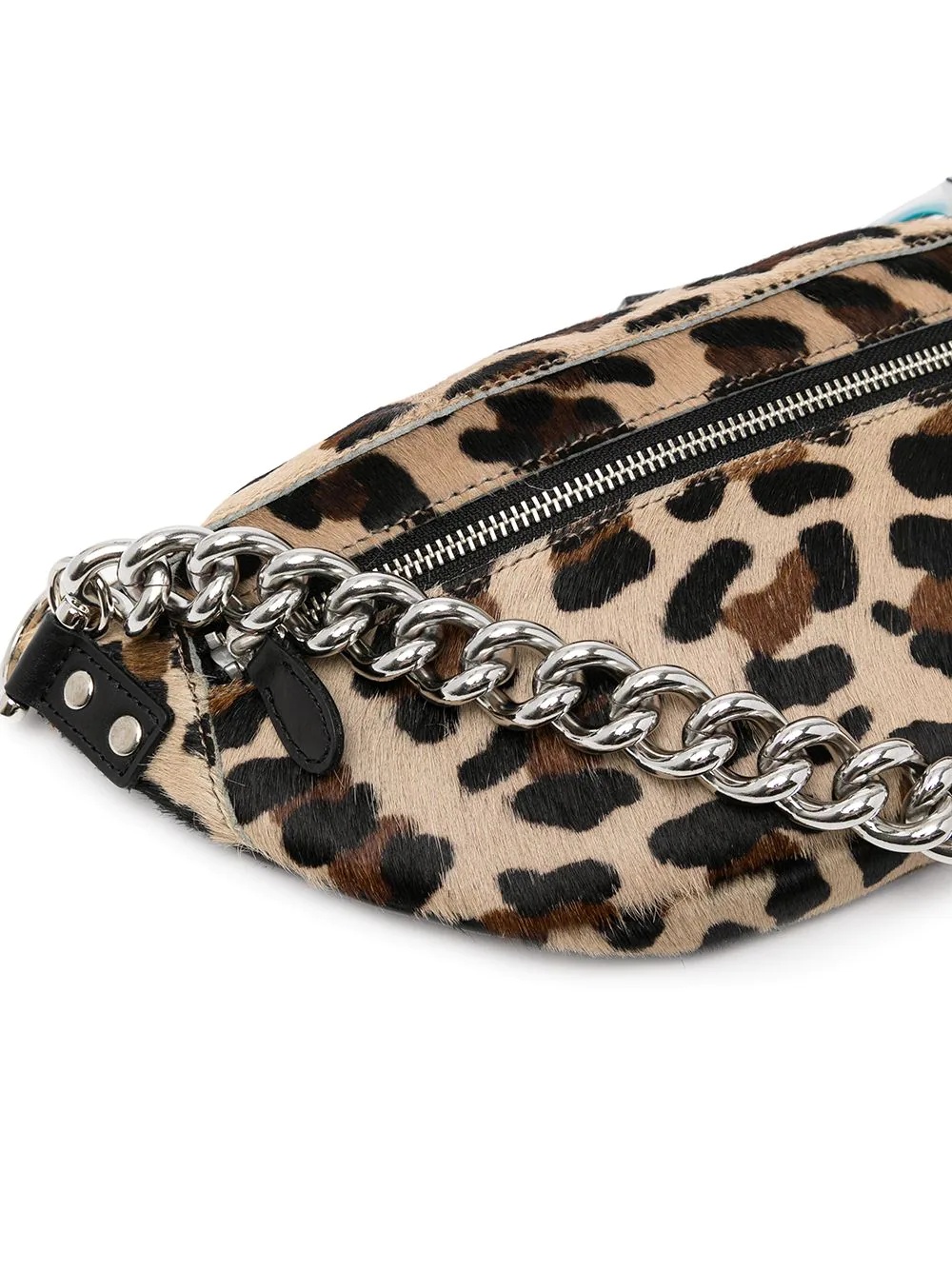 leopard-print belt bag - 4