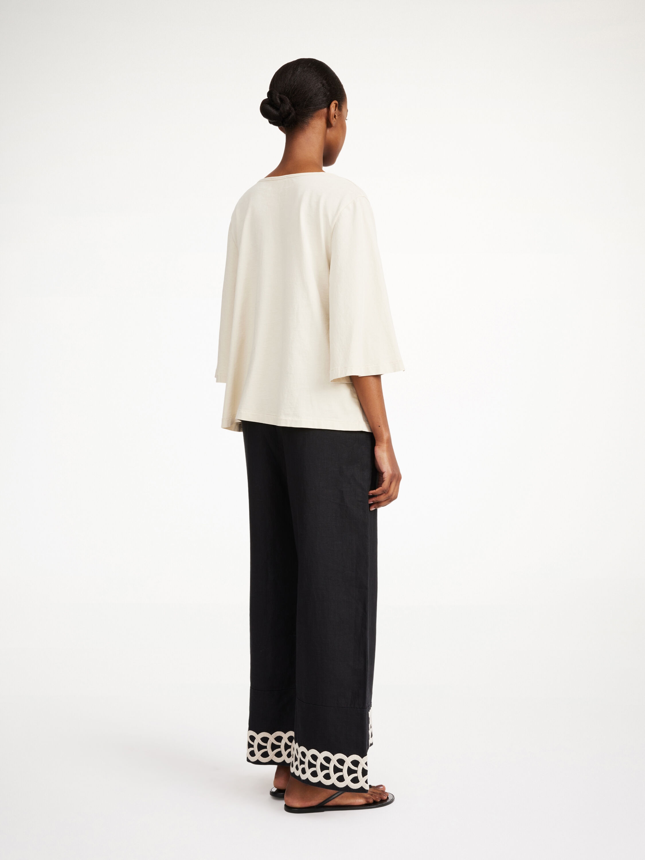 Mirabellos linen trousers - 3