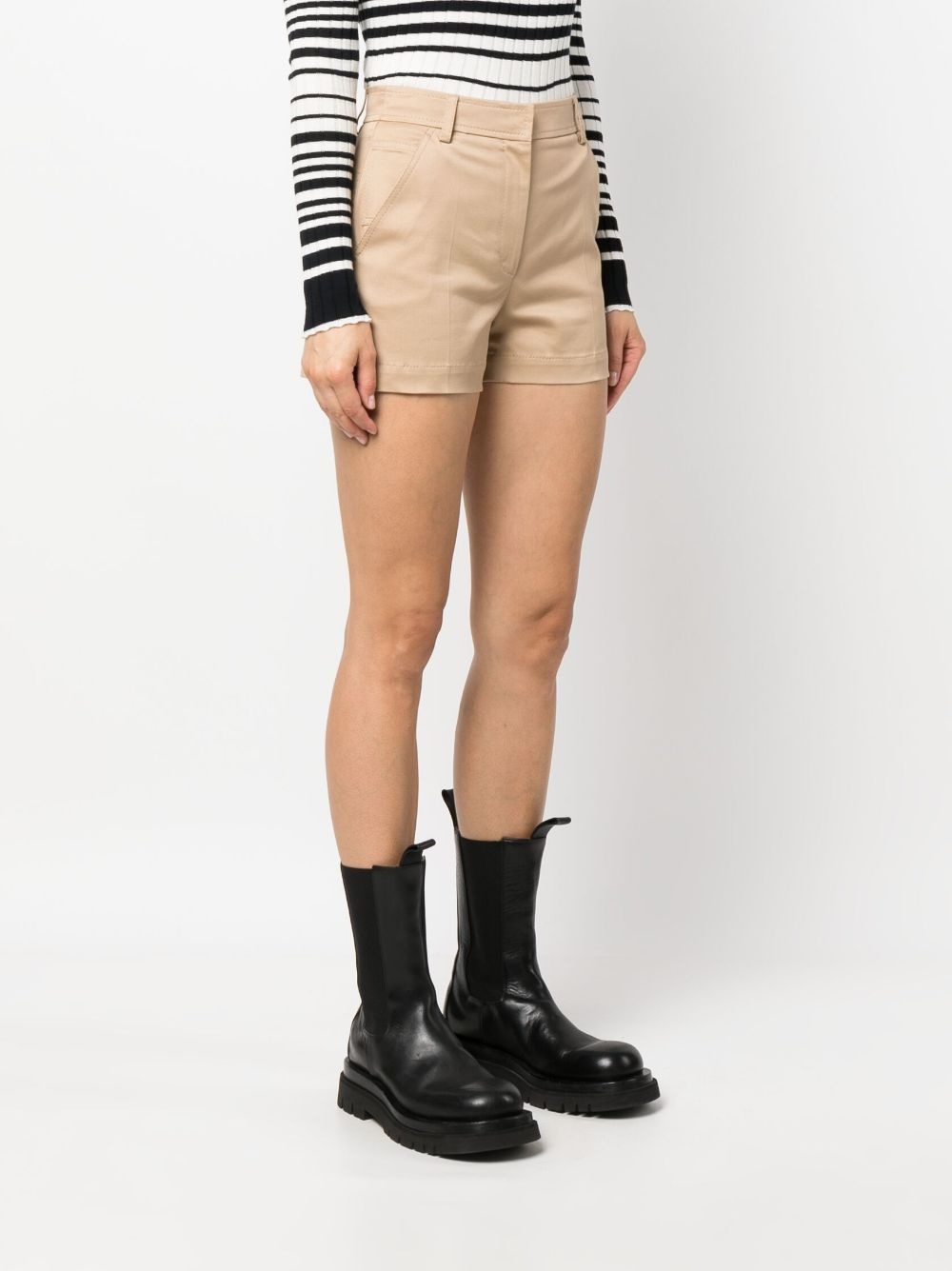 Rockstud high-waisted shorts - 3