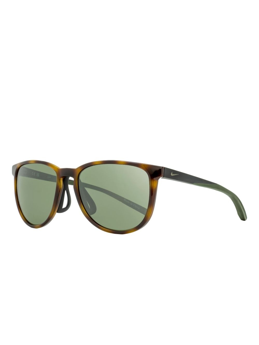 oval-frame keyhole-bridge sunglasses - 2