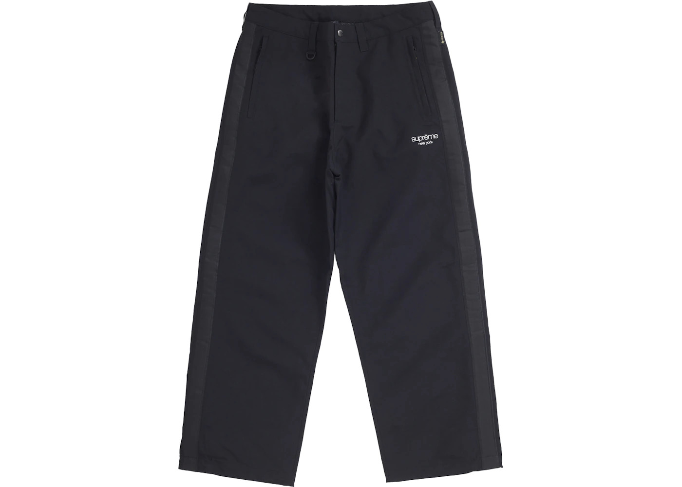 Supreme GORE-TEX Stripe Pant Black - 1