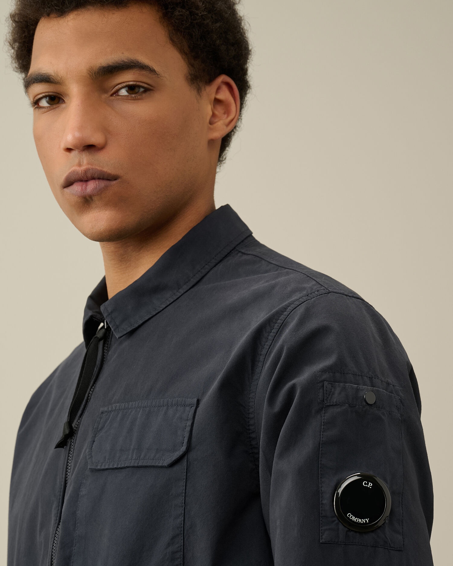 Gabardine Zipped Shirt - 5