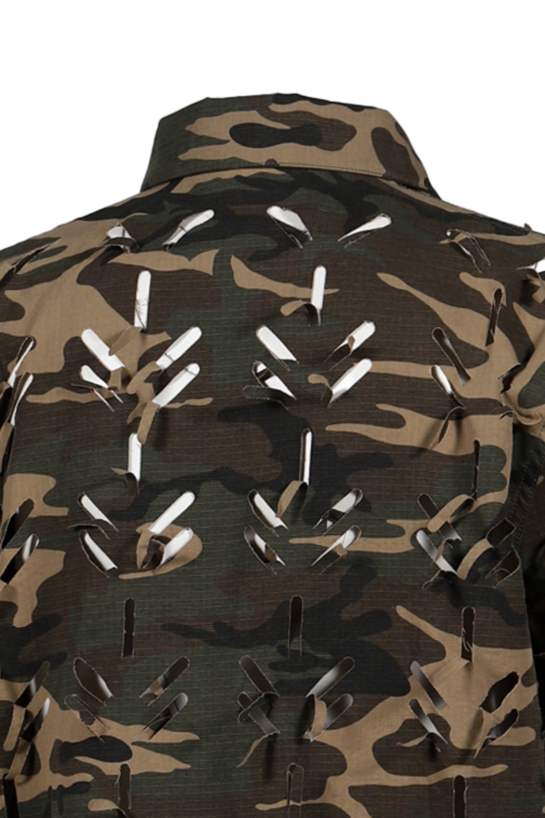 LASER SLASHED SHIRTS / CAMO - 5