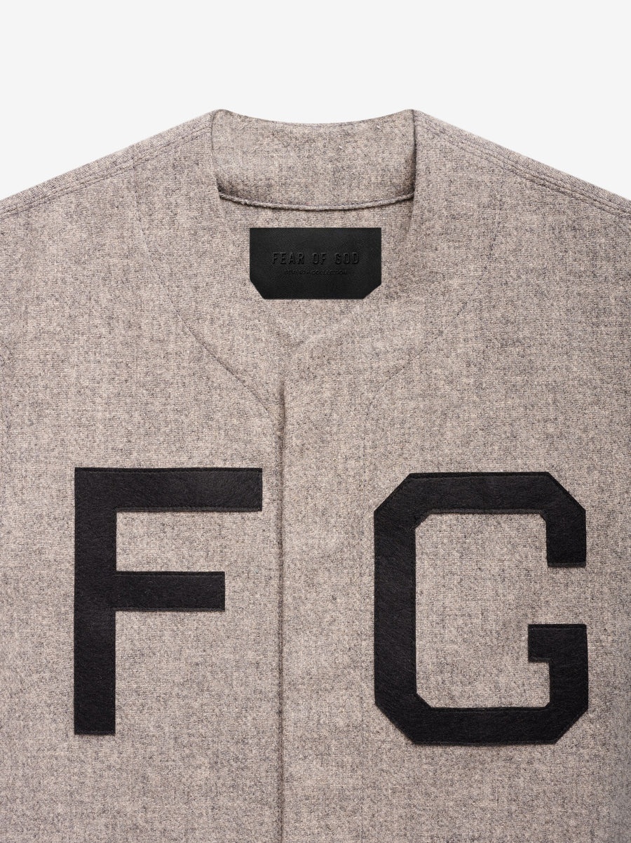 Full Zip Baseball Jersey - 3