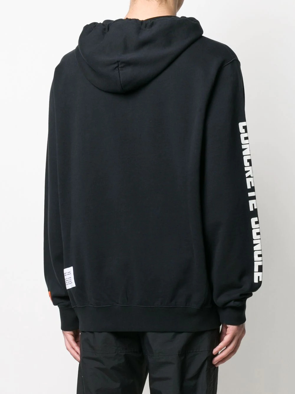 Heron print hoodie - 4