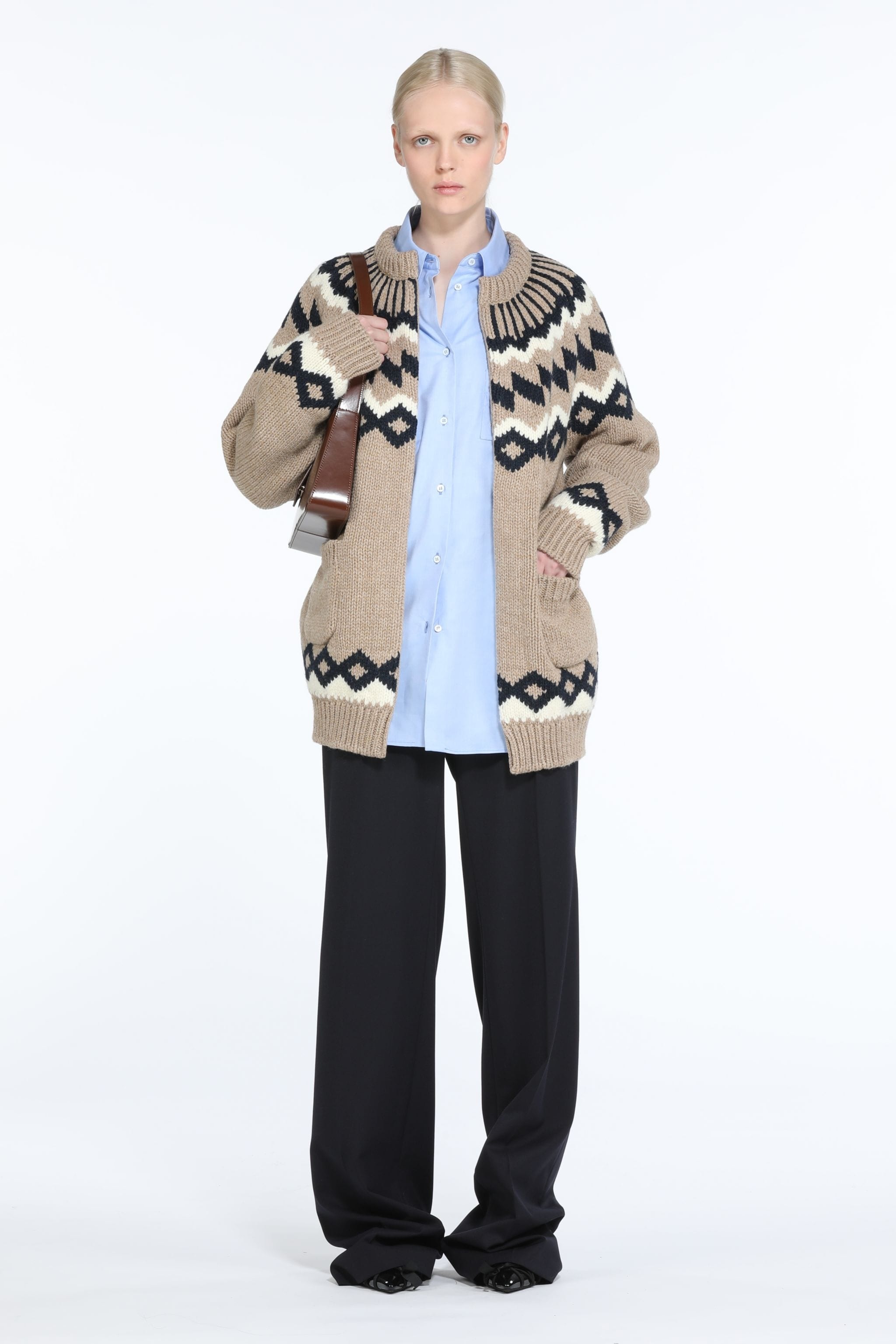 FAIR ISLE WOOL CARDIGAN - 4