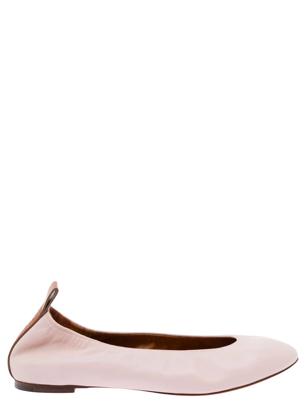 Lanvin Women Pink Ballet Flats In Leather Woman - 1