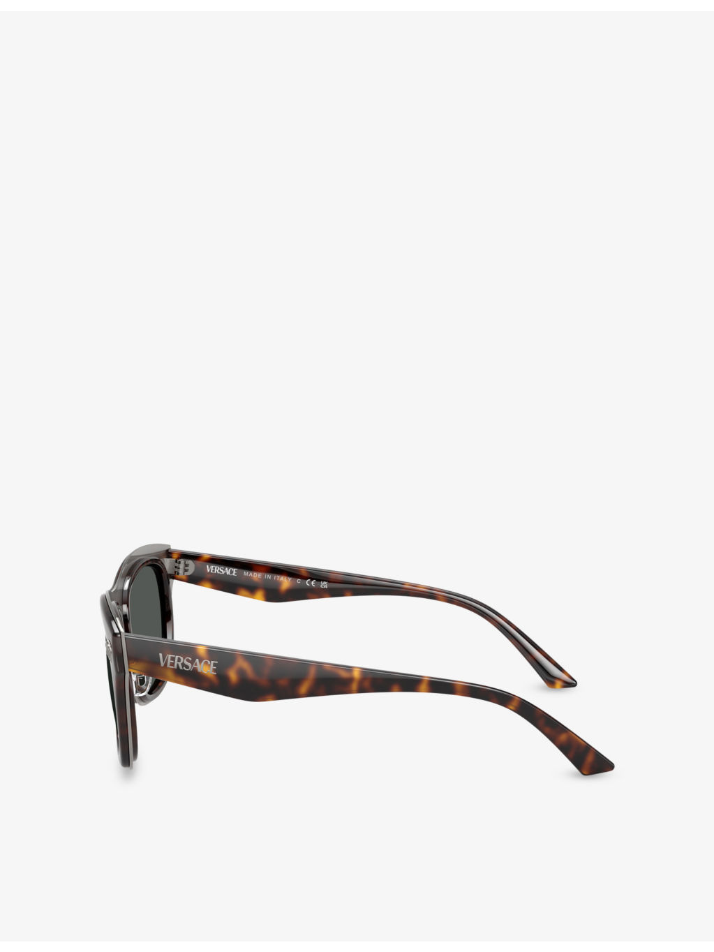 VE2272 Rectangle-Frame Tortoiseshell Acetate Sunglasses - 3