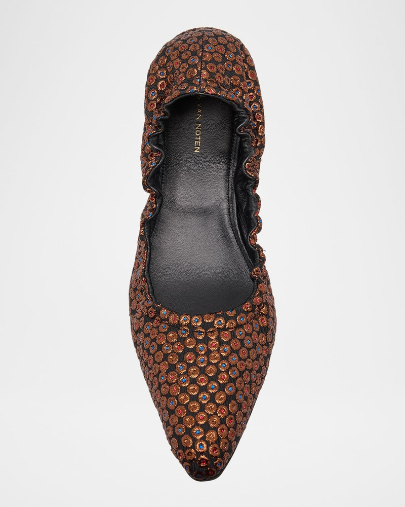 Fabric Multi Ballerina Flats 3