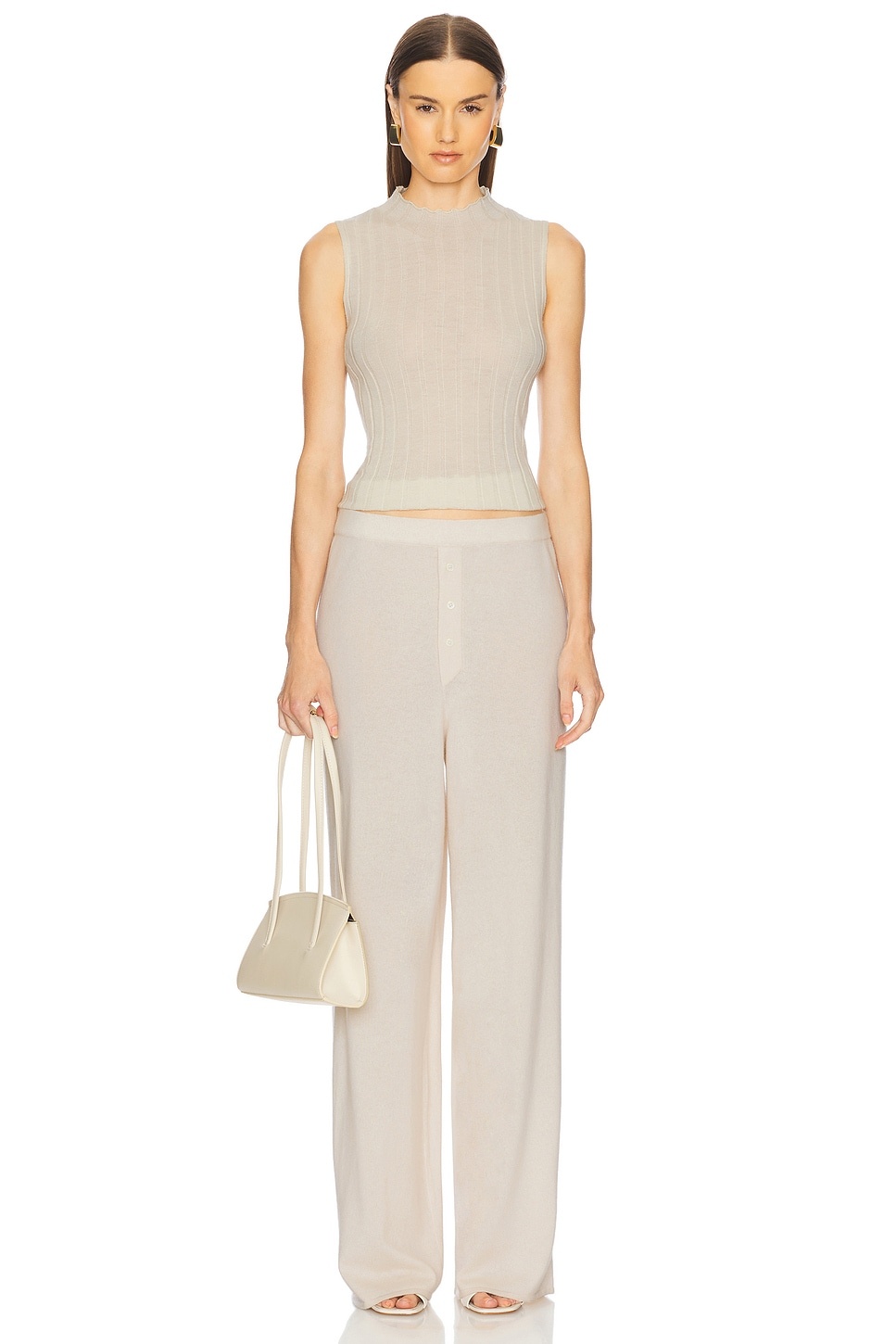 Rib Mockneck Shell - 4