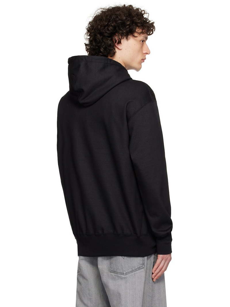 Black Patchwork Hoodie 3