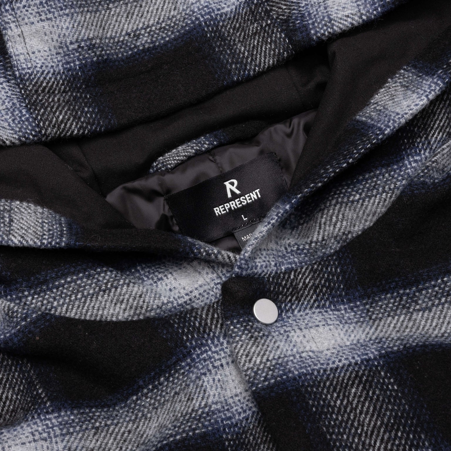 HOODED OVER SHIRT - MIDNIGHT NAVY - 3