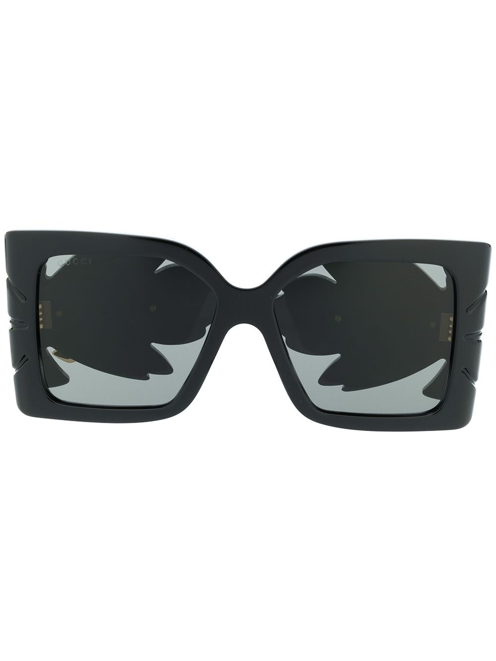 square-frame sunglasses - 1