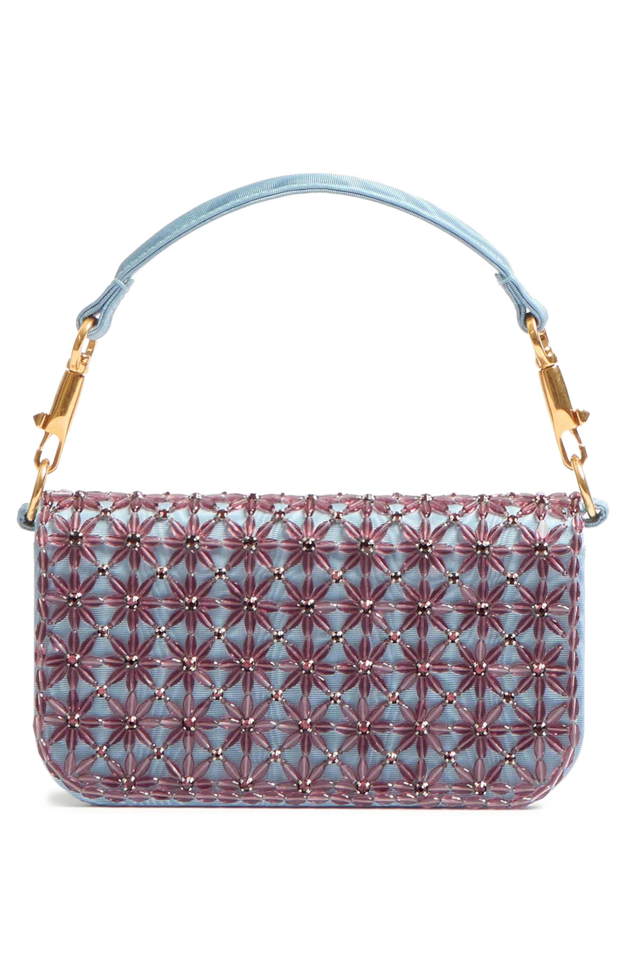 Valentino Garavani Small Locò Jeweled Shoulder Bag in Amethyst at Nordstrom - 2
